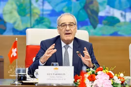 El presidente de Suiza, Guy Parmelin (Fuente: VNA)