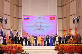 Ceremonia con motivo del 81.º aniversario del Día Nacional de Vietnam en la provincia de Khon Kaen, Tailandia, el 29 de agosto (Foto: VNA)