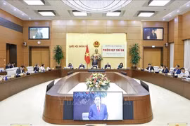 En la tercera sesión del Consejo Electoral Nacional (Fuente: VNA)