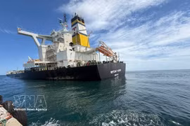 El buque de carga Merchant Mariner. Foto: VNA