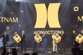 En la ceremonia de inauguración del Festival de Tecnología de Ciudad Ho Chi Minh - Conviction 2026. Foto: VNA