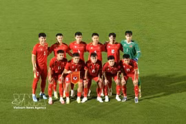 La selección sub-23 de Vietnam (Fuente: VNA)