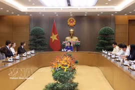 En la reunión (Fuente: VNA)