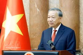 El secretario general del Partido Comunista de Vietnam y presidente de Estado, To Lam (Fuente: VNA)