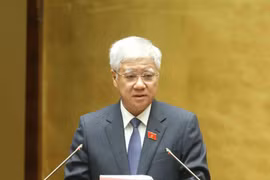 Do Van Chien, miembro del Buró Político del Partido Comunista de Vietnam (PCV) y presidente del Comité Central del Frente de la Patria del país (Fuente: VNA)