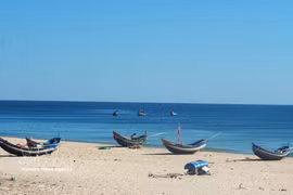 La belleza natural de la playa Cua Viet-Ben Hai 