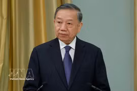 El secretario general del Partido Comunista y presidente de Vietnam, To Lam (Fuente: VNA)