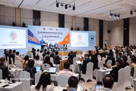 Vista de la IX Cumbre Empresarial Vietnam-Estados Unidos. Foto: VNA