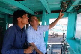 Soc Trang está implementando una nueva política para subsidiar las tarifas de suscripción satelital para dispositivos de monitoreo de buques pesqueros (Fuente: VNA)