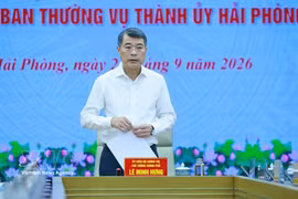 El primer ministro Le Minh Hung pide a Hai Phong fortalecer los nuevos motores de desarrollo (Fuente: VNA)