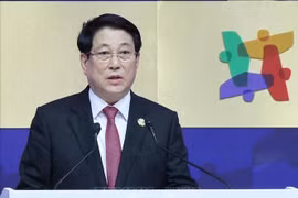 El presidente Luong Cuong habla en el evento (Fuente: VNA)