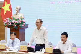El viceministro Phung Duc Tien habla en la cita (Fuente: VNA)