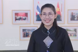 La embajadora de Tailandia en Vietnam, Urawadee Sriphiromya (Fuente: VNA)