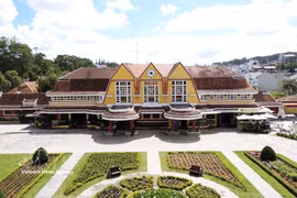 La estación de tren de Da Lat (Fuente: VNA)