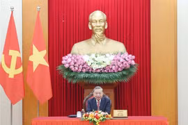 El secretario general del Partido Comunista de Vietnam (PCV), To Lam (Fuente: VNA)
