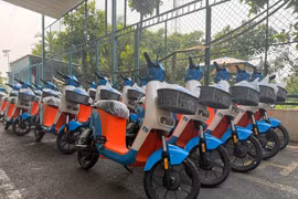Se prevé que en marzo entren en funcionamiento un total de 500 bicicletas eléctricas de uso público en toda la red de estaciones de Ciudad Ho Chi Minh. (Foto: Centro de Gestión del Transporte Público de Ciudad Ho Chi Minh)
