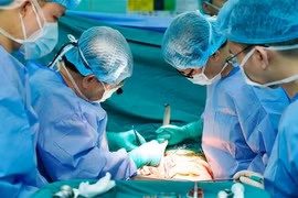 Los médicos y enfermeras del Hospital Universitario de Medicina y Farmacia de Ciudad Ho Chi Minh realizan la extracción y el trasplante de órganos (Fuente: VNA)