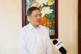 El consejero comercial de la Embajada de Hanoi en Beijing, Nong Duc Lai. Foto: VNA