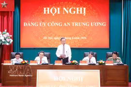 El secretario general del Partido Comunista y presidente de Vietnam, To Lam, habla en la cita (Fuente: VNA)