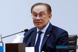 El primer ministro de Malasia, Datuk Seri Anwar Ibrahim (Fuente: Bernama)