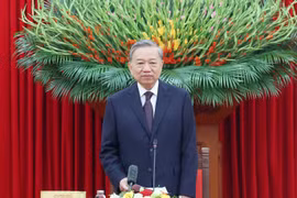 El secretario general del Comité Central del Partido Comunista de Vietnam, To Lam (Fuente: VNA)