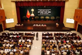 En la sexta sesión del Consejo Popular de Ciudad Ho Chi Minh (Fuente: VNA)