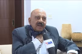 El ex asesor adjunto de Seguridad Nacional de la India, S.D. Pradhan (Fuente: VNA)