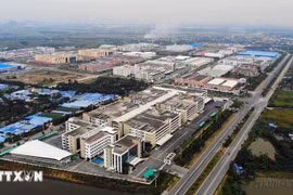 Un parque industrial en la ciudad norvietnamita de Hai Phong (Fuente: VNA)