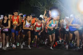 Viettel Marathon Series 2024 se concluye en el Parque Arqueológico de Angkor, Cam boya (Fuente: VNA)