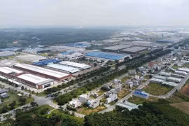 Un parque industrial Vietnam-Singapur en la provincia de Binh Duong (Fuente: VNA)