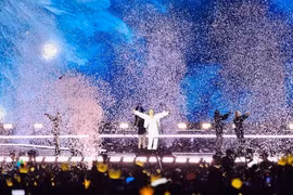 El concierto del grupo surcoreano BigBang, celebrado los días 24 y 25 de octubre en Hanoi, reunió a cerca de 90.000 espectadores (Fuente: VNA)