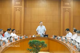 El secretario general del Partido Comunista y presidente de Vietnam, To Lam, habla en la cita (Fuente: VNA)