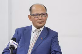 Uch Leang, jefe interino del Departamento de Estudios sobre Asia, África y Oriente Medio del Instituto de Relaciones Internacionales de la Academia Real de Camboya (Fuente: VNA)