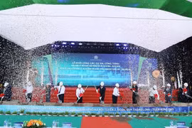 En la ceremonia (Fuente: VNA)