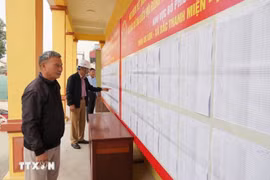 Hai Phong finaliza consultas para candidatos a la Asamblea Nacional (Fuente: VNA)
