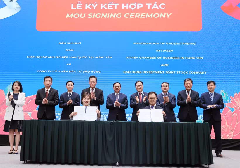 La Cancillería de Vietnam, en coordinación con la Embajada surcoreana, organiza la conferencia "Encuentro de Corea del Sur" (Fuente: VNA)