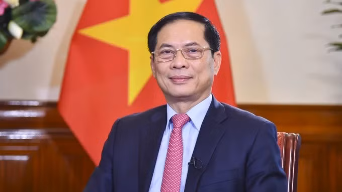El viceprimer ministro y titular de Relaciones Exteriores de Vietnam, Bui Thanh Son (Fuente: VNA)