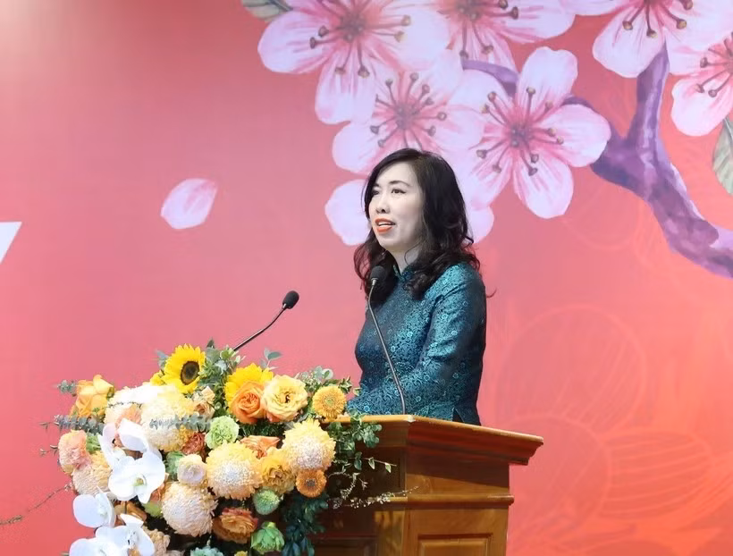 La vicecanciller Le Thi Thu Hang (Fuente: VNA)