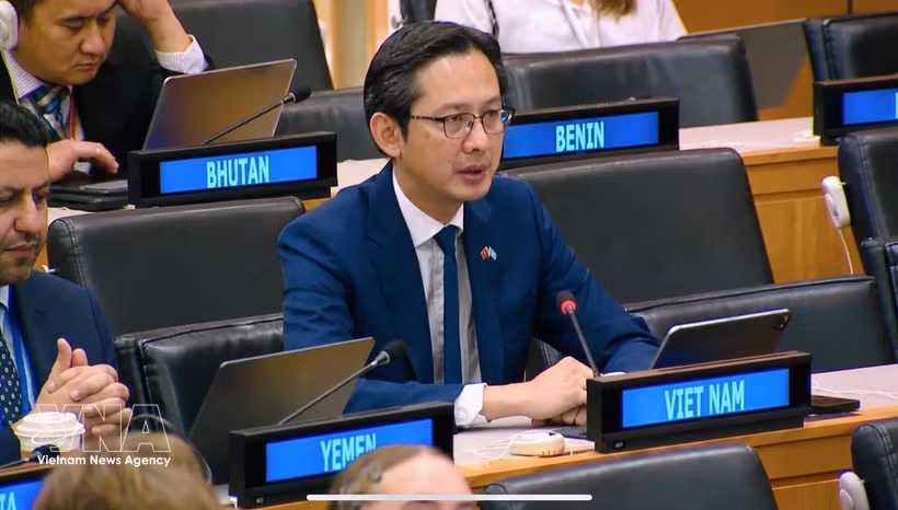 El embajador Do Hung Viet, jefe de la Misión Permanente de Vietnam ante la ONU. Foto: VNA