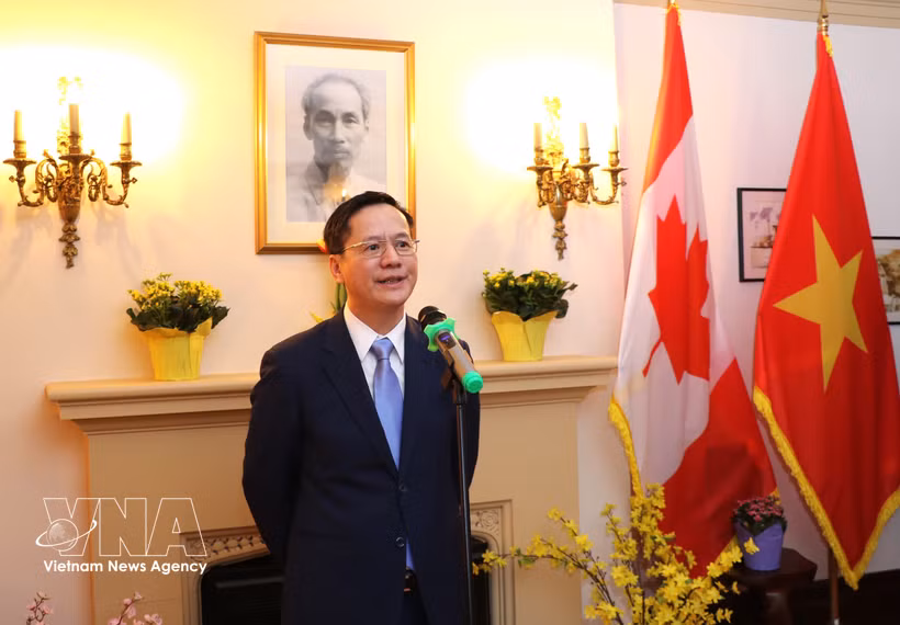 El embajador de Vietnam en Canadá, Pham Vinh Quang (Fuente: VNA)