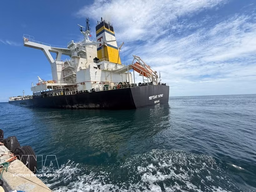 El buque de carga Merchant Mariner. Foto: VNA