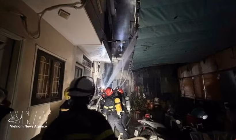 El incendio causó graves consecuencias (Fuente: VNA)