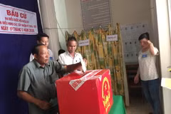 Organizan votaciones tempranas en comuna insular de Kien Giang