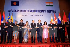 Efectúan XVIII Reunión de Altos Funcionarios ASEAN-India