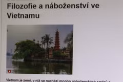 Periódico checo alaba política relativa a asuntos religiosos en Vietnam