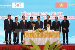 Foro empresarial promueve comercio entre ciudades vietnamita y sudcoreana