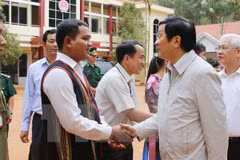 Presidente elogia cambios socioeconómicos de Binh Phuoc