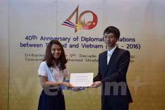 Seleccionan logotipo oficial para aniversario 40 de nexos Vietnam-Tailandia