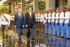 Presidentes de Vietnam y Cuba destacan avances en relaciones bilaterales