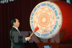 Presidente urge a Universidad Nacional de Ciudad Ho Chi Minh a ser centro de talento